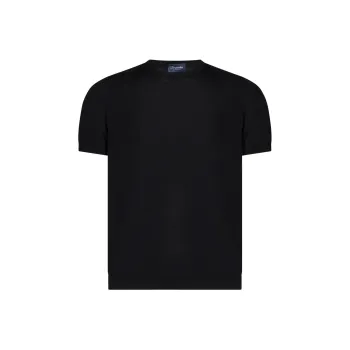 Drumohr Crewneck Straight Hem T Shirt