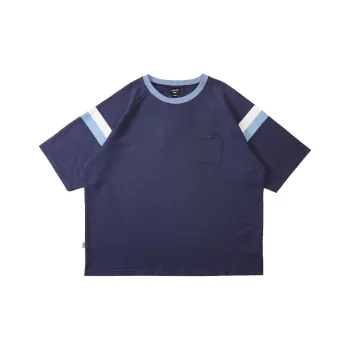 WAYNEXZAVIER T Shirts Men Dark Blue