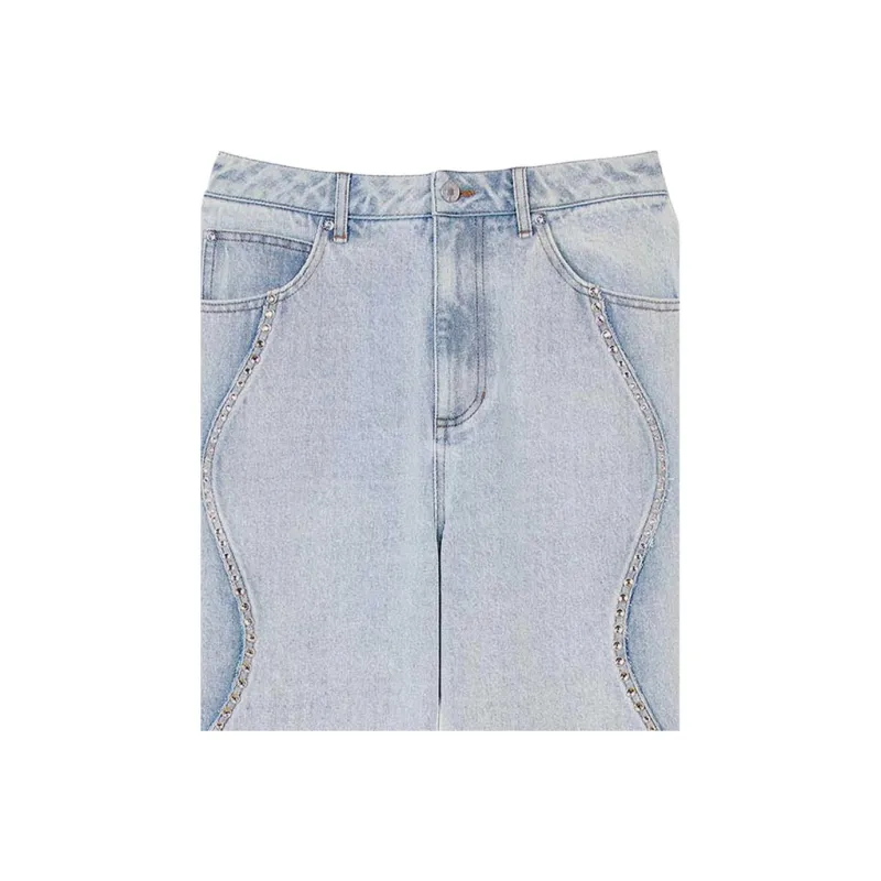 Sandro Sequin embellished Jeans-1