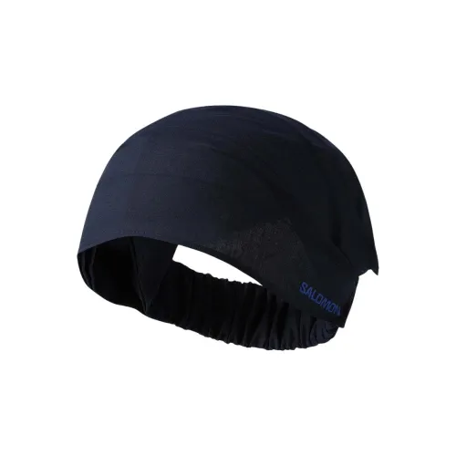 SALOMON Cotton Headwraps Unisex Blue