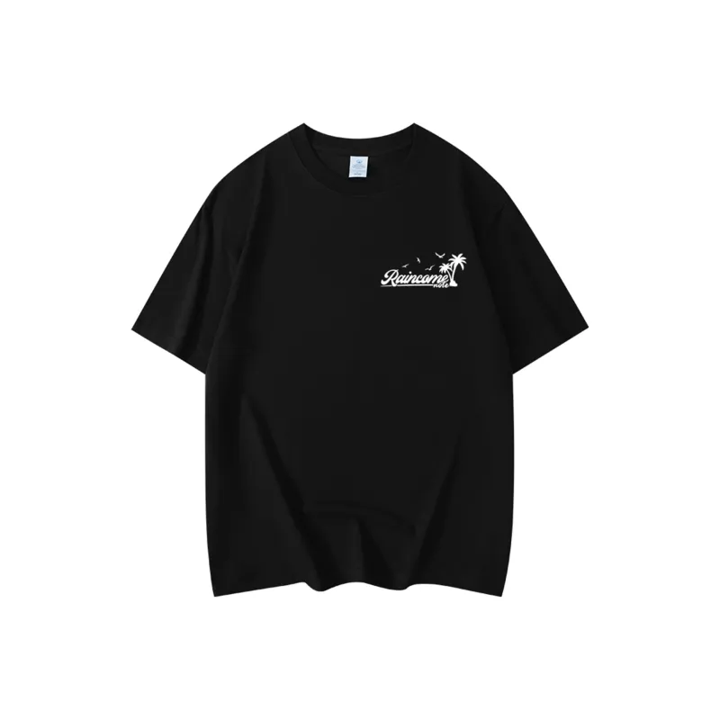 RAINCOME T-Shirts Unisex Black-0