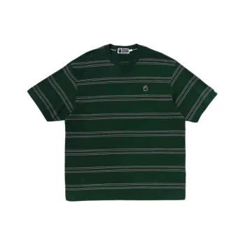 A BATHING APE Head One Point Hoop Relaxed Fit Tee
