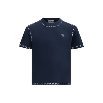 TRUE RELIGION SS24 T Shirt Unisex Navy Blue