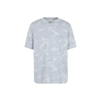 ARMANI EXCHANGEAE SS24 T Shirt Men's Light Blue