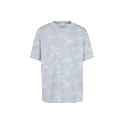 ARMANI EXCHANGEAE SS24 T Shirt Men's Light Blue