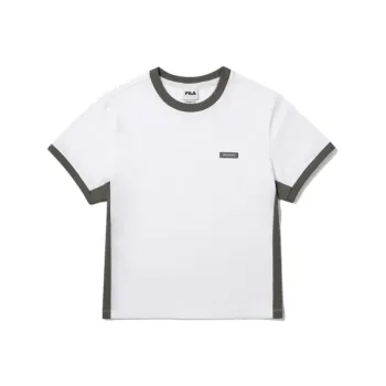 FILA T Shirts Men Gray White
