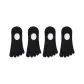 Black ×4[4 Pack]