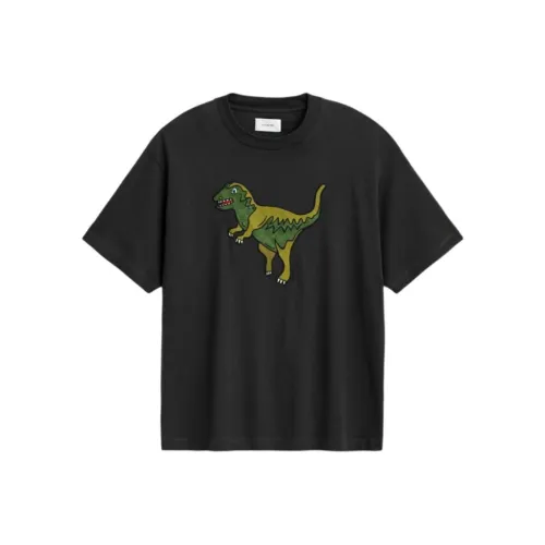 COACH T-Shirts Unisex Gray