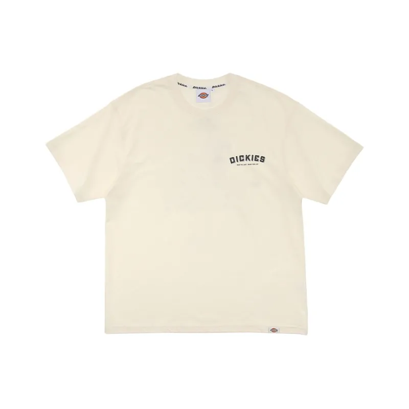 Dickies T Shirt Unisex White Egret White-0