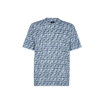 FENDI FF Motif Cotton T shirt