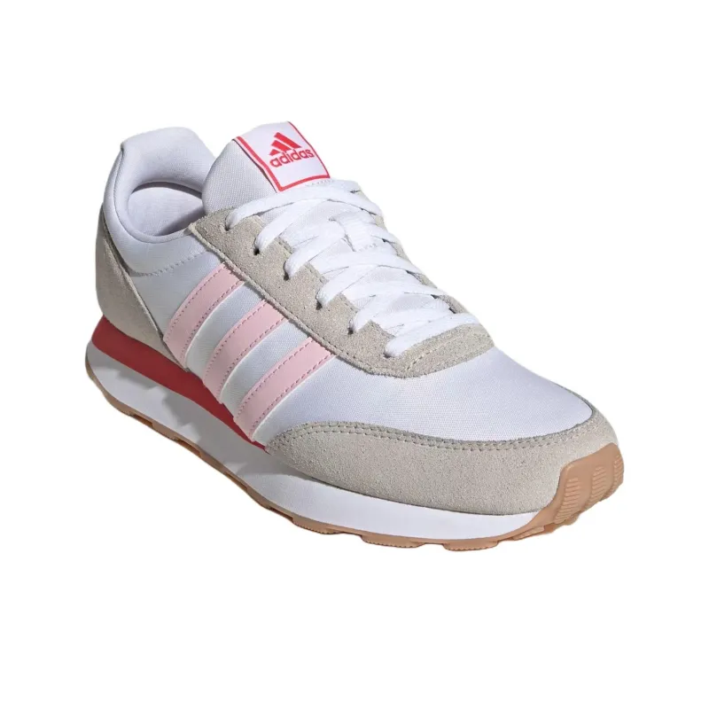 Adidas Run 60s 3.0 Cloud White Clear Pink Grey One Women's-2