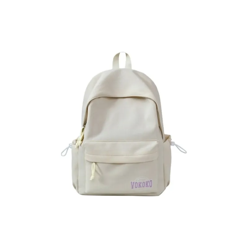 OUZIHUANG Nylon Backpack Large Size Unisex Multicolor-1