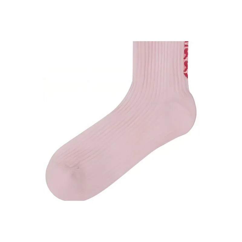 Burberry Mid-Calf Socks Women's 1 Pack Pink-3