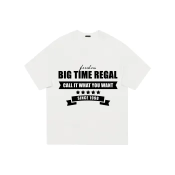 BIG TIME REGAL T Shirt Unisex Black