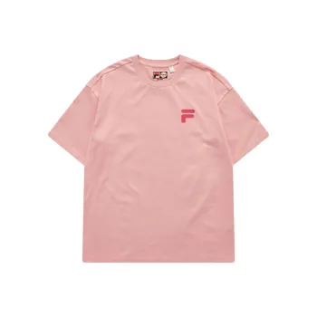 FILA FUSION TOKYO STUDIO T Shirt Unisex Youth Pink