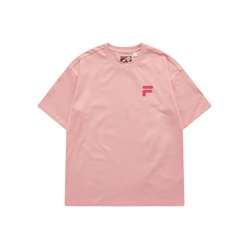 FILA FUSION TOKYO STUDIO T Shirt Unisex Youth Pink-0