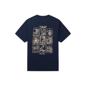 Columbia SS25 T Shirt Men's Navy Blue