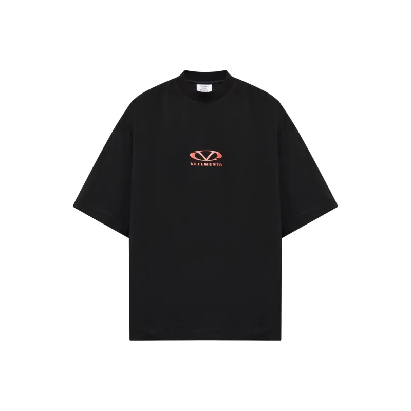 Vetements Logo print Cotton T shirt-0