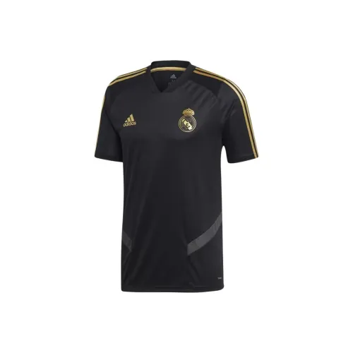 Adidas Real Madrid REAL TR JSY T Shirt Unisex Black