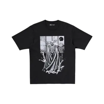 UNIQLO Sword Wind Legend Collaboration T Shirts Unisex Black