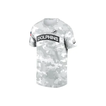 Nike Miami Dolphins Salute To Service Edge Arch Men's Nike Dri-FIT Nfl T-Shirt