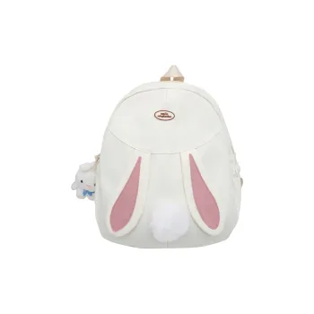URBAN FOREST Nylon Backpack Unisex White/Black/Pink/Yellow/Blue