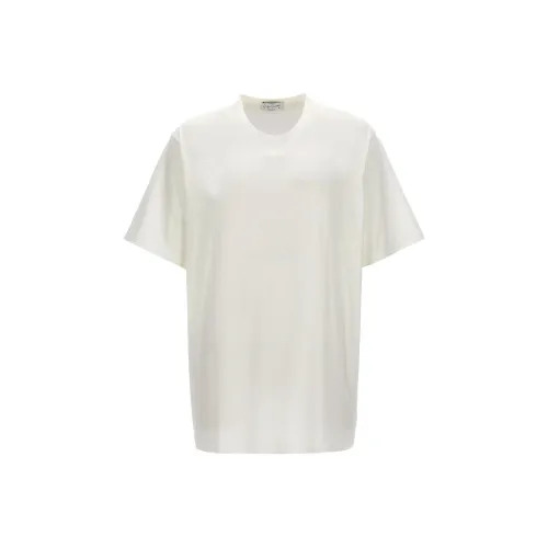 Yohji Yamamoto Pour Homme 화이트 남성 티셔츠