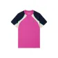 Pink/Marine Blue/White