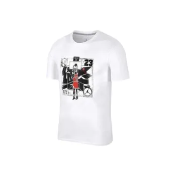 Jordan T Shirts Men White