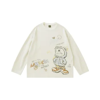 LAMLICKA SS24 T Shirt Unisex Apricot