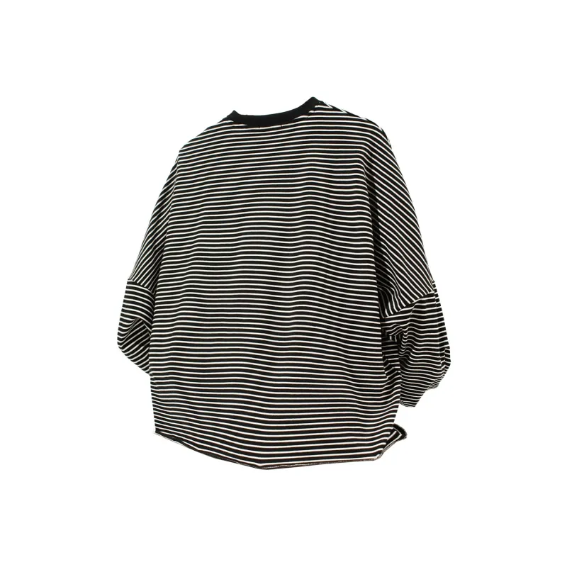 ASEDE T Shirt Unisex Black Stripes-1