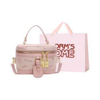 Worm's Home PU Handbag Regular Women's Multicolor