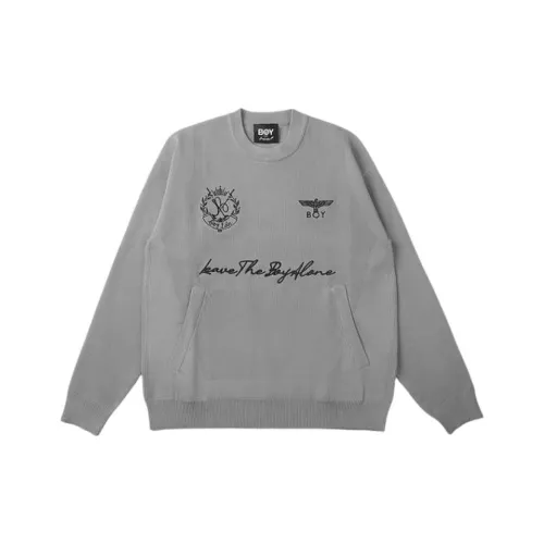 Boy London Knitwear Men Gray