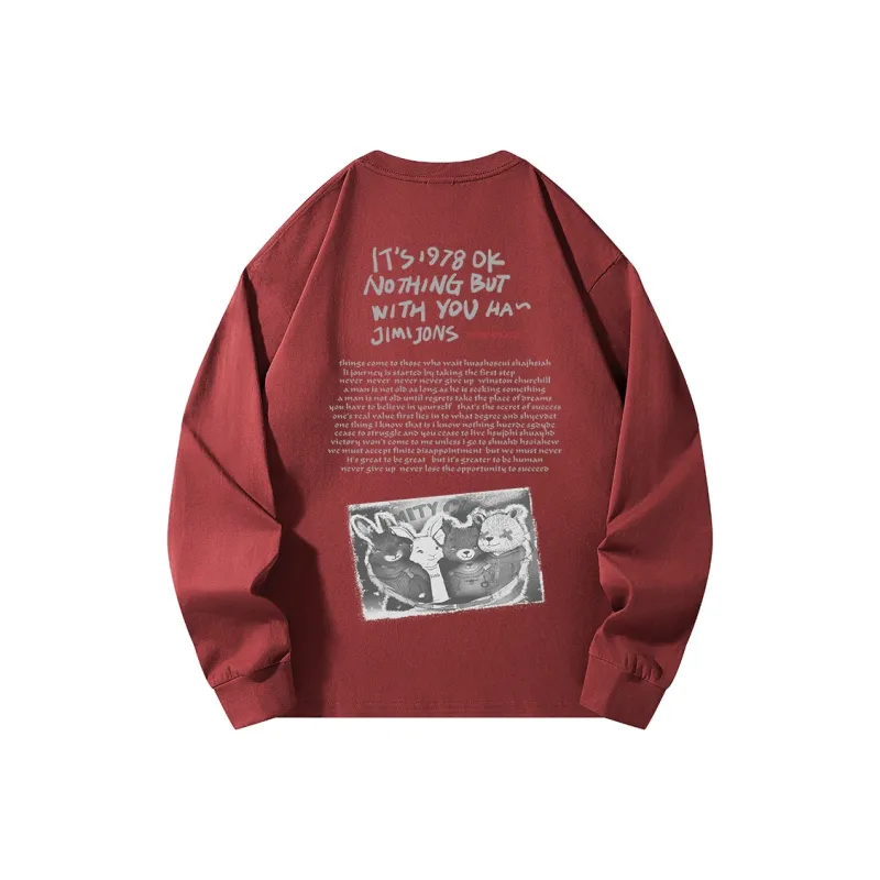 JIMI&JONS Long Sleeved T Shirts Unisex-8