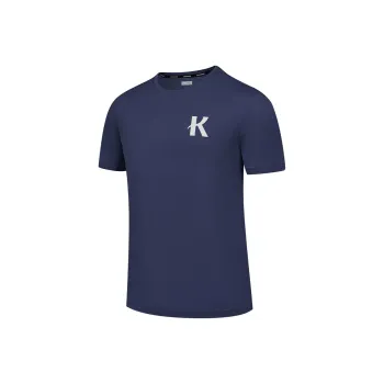 QIAODAN x QIANGFENGCHUIFU T Shirt Men's Nova Blue