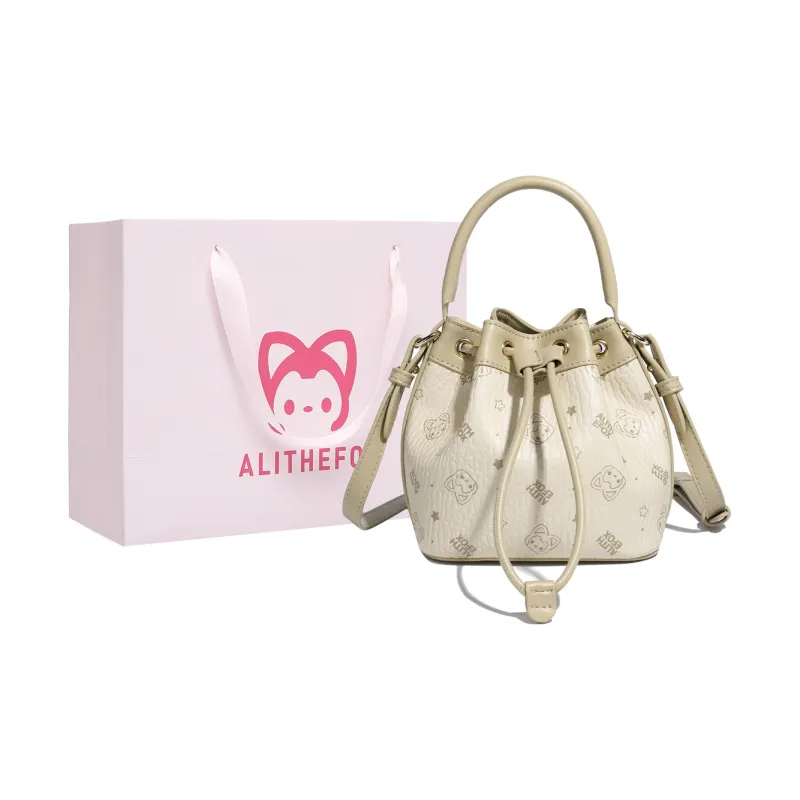 ALI THE FOX Synthetic Leather Shoulder Bag Regular Women's Pink/Custard-7