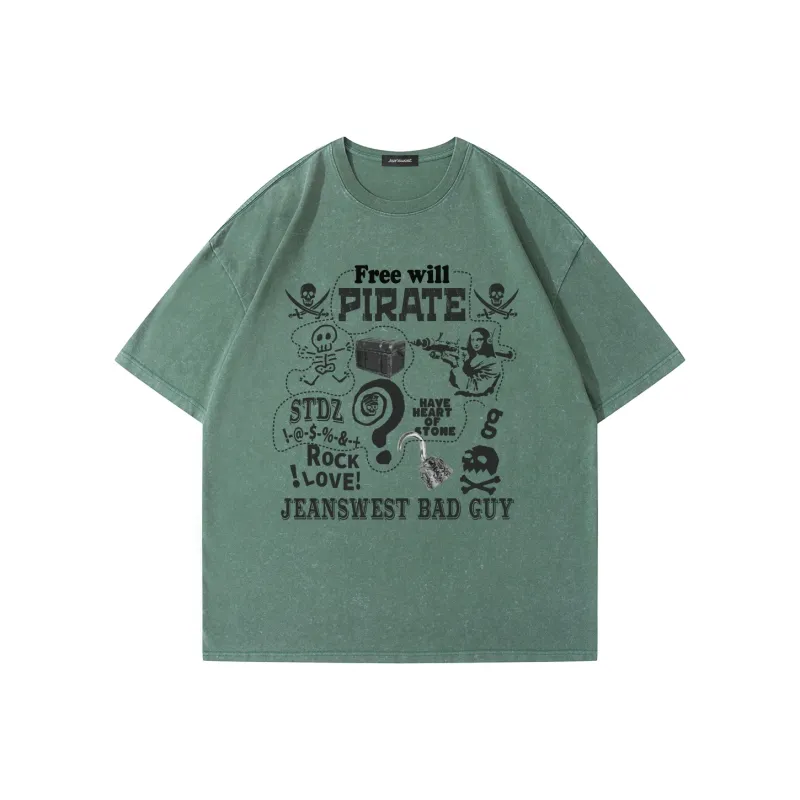 JEANSWEST T Shirts Unisex-4