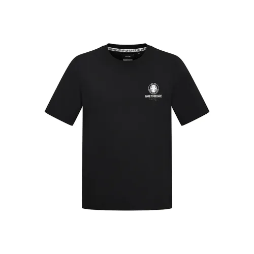 RARE Short Sleeved T Shirts Men's Black