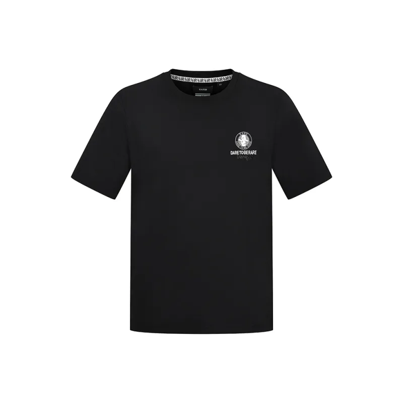 RARE Short Sleeved T Shirts Men's Black-0