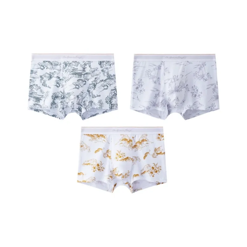 Qiao Ni Tong Underpants Men's 3 Pack-5