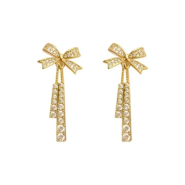 KING TAI FOOK 999 Fine Silver Stud Earrings Women's-5