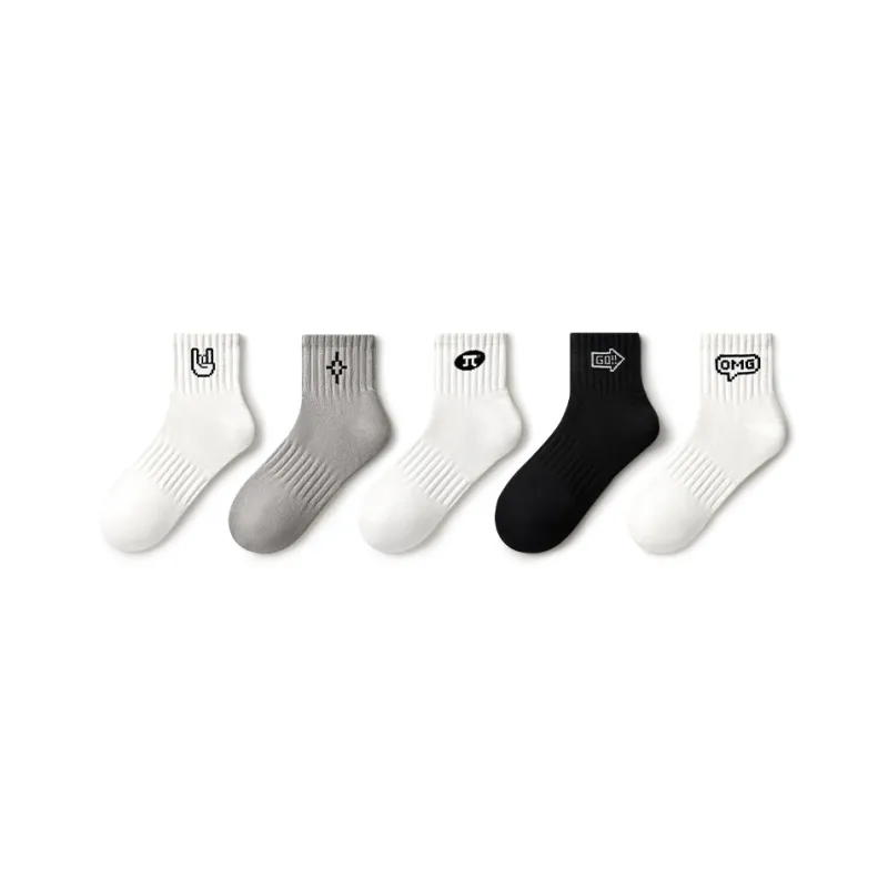 Primeet Ankle Socks Men's 5 Pack All The Way Forward-3