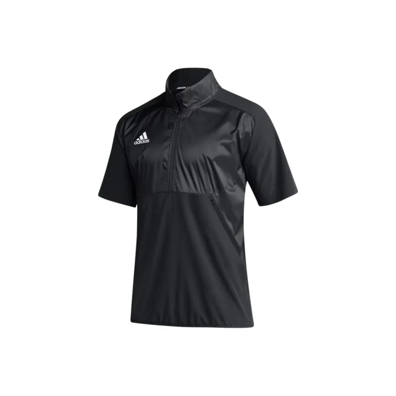Adidas Free Shipping With AdiClub Training Sideline Short Sleeve 1/4-Zip Jacket-0