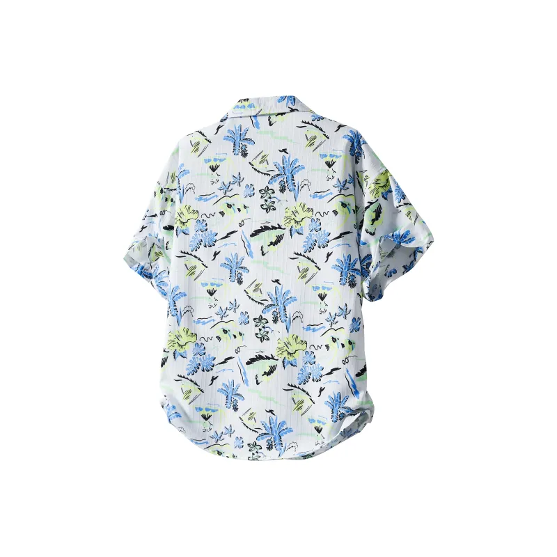 ARCANEFUNK Shirt Unisex Hawaii Blue-1