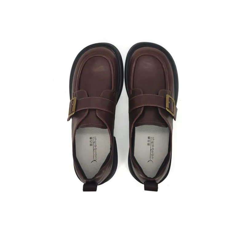 Xuanbaihui Loafers Women's Black/Brown-9
