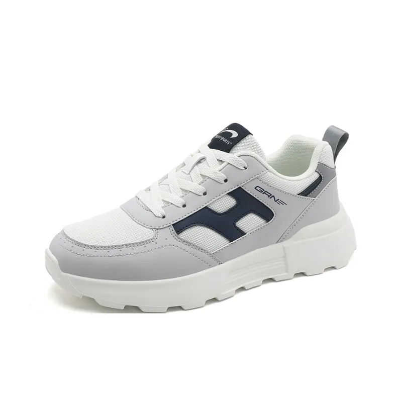 K bird Breathable Height Increasing Wear Resistant Low Top Casual Shoes Men's-14
