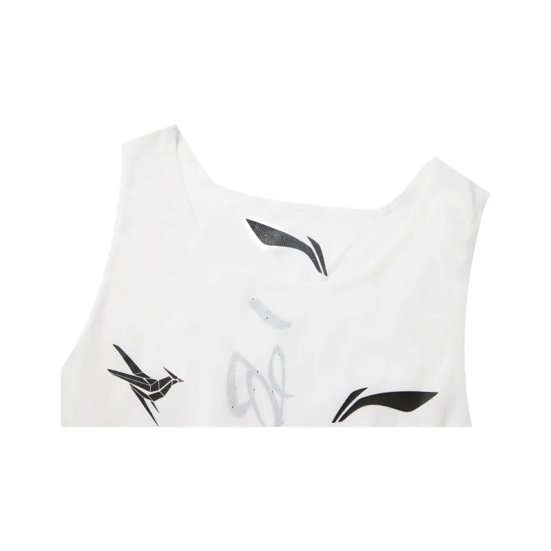 LiNing Dragon Sparrow Tank Top Men's Standard White-2