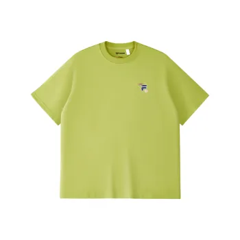 FILA FUSION FOB Series T Shirt Unisex Light Yellowish Green