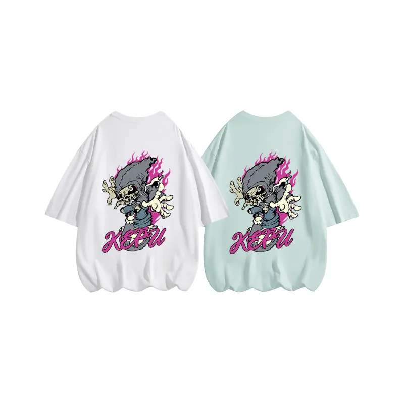 Kepu T Shirt Unisex 2 Pack White-6
