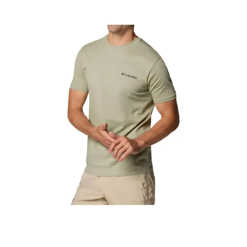 Columbia Men's Schrouder Graphic T-Shirt T-Shirt Men's Light Green-0